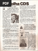 Folha CDS, nº 157- 22 de Fevereiro de 1979