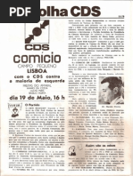 Folha CDS, nº 165- 3 de Maio de 1979