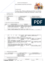 Proyecto de Aprendizaje 03 Educa. Inicial