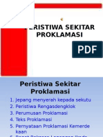 Peristiwa Sekitar Proklamasi Kemerdekaan