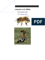 Animales de La Biblia