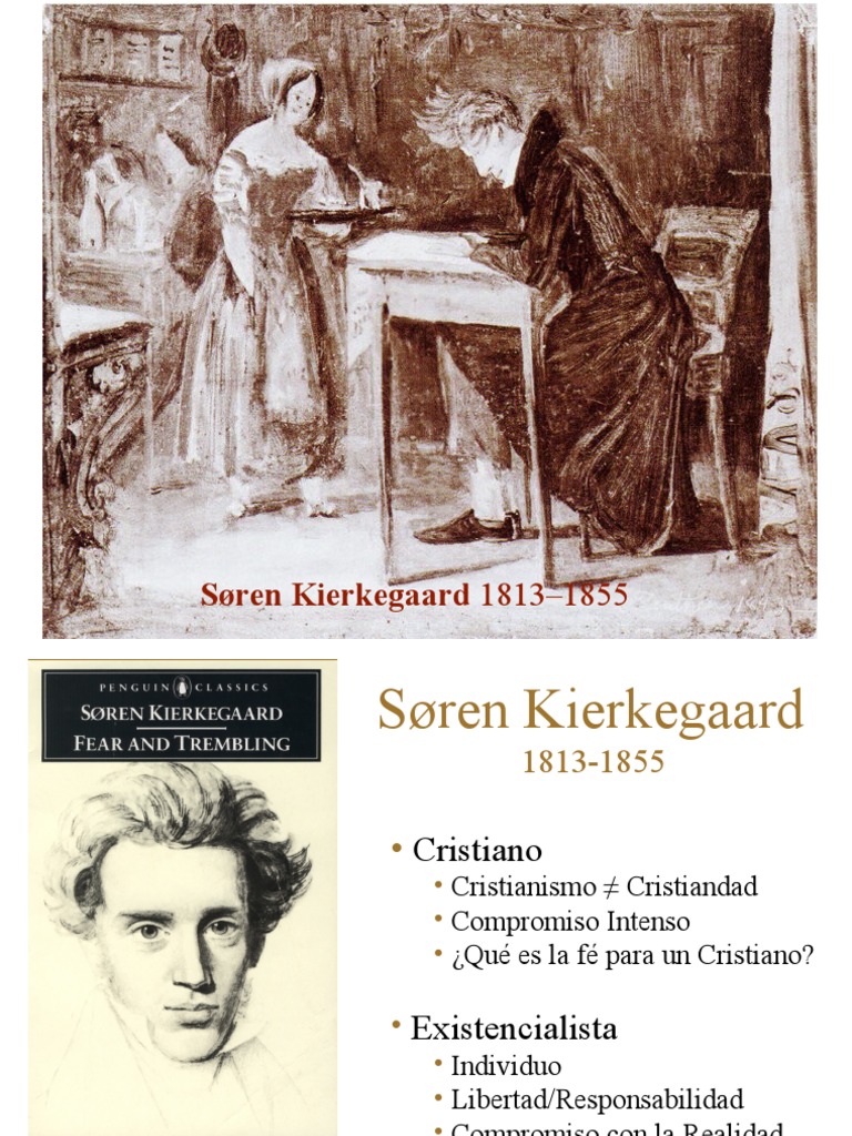 KierkegaardTemor y Temblor Presentación PDF Søren Kierkegaard