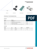 Product Information: Splicing Accessories