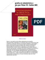 Ecografía en Obstetricia y Ginecología Por Peter W Callen MD 