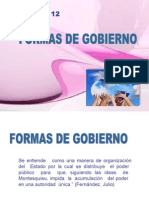 Forma de Gobierno Tema No 12 Gob Directo y Representativo