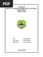 Download RKPDes Muktisari 2015 by Desa Muktisari SN254983859 doc pdf