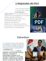 Gobiernos Regionales Del Perú