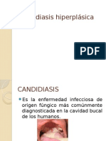 Candidiasis Hiperplasica