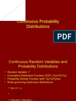 Continuous Probability Distributions