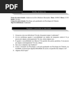 Entrevista com um cadeirante