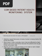 GSM Based Patient Health Monitoring System