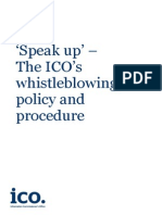 Whistleblowing Policy B