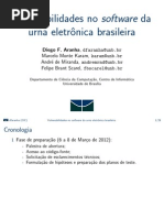 Testes Publicos Urna Eletronica