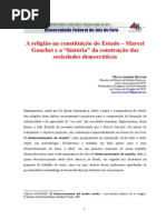 Religião Na Constituição Do Estado