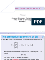 C V: P G 3D: Omputer Ision Rojective Eometry