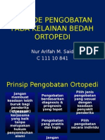 Metode Pengobatan Pada Kelainan Bedah Ortopedi