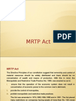 MRTP Act