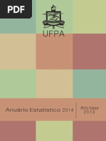 Anuario Estatistico 2014-2013 Ufpa