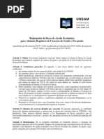 Reglamento de becas - UNSAM