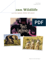 African Wildlife: Lorem Ipsum Dolor Sit Amet