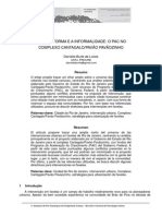 Entre A Forma e A Informalidade: o Pac No Complexo Cantagalo/pavão Pavãozinho