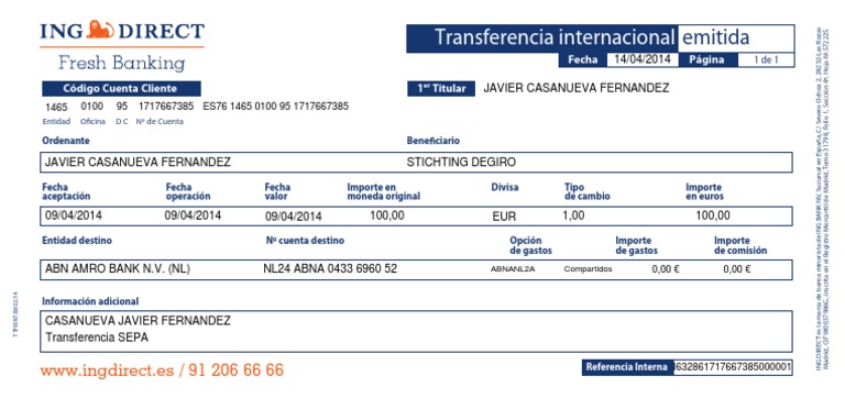 Sepa Transfer | PDF
