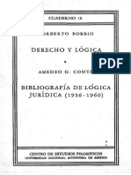 Norberto Bobbio - Derecho y Lógica