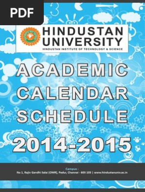 Academic Calendar 2014-15-15