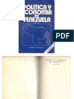 Política y Economía en Venezuela. 1810-1991