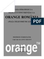 Analiza Strategica a Orange Romania