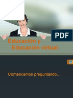 Educación y Educación Virtual
