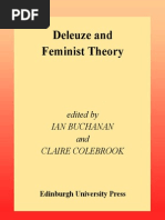 Download Deleuze and Feminist Theory by Glce zen Grkan SN255042984 doc pdf