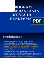 Program Pemberantasan Penyakit Kusta Di Puskesmas