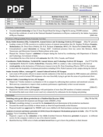 Dean CV | PDF | Precipitation (Chemistry) | Crystallization