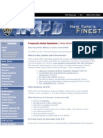 NYPD Website - Stop and Frisk