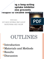 Substituting A Long-Acting Dopamine Uptake Inhibitor