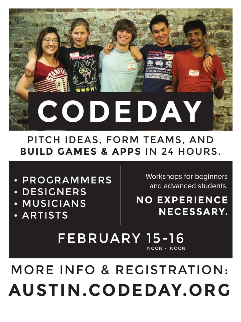 CodeDay: 24-Hour Creation Event | PDF | Business | Art