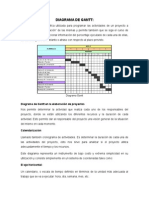 Diagrama de Gantt Completo