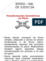 Transformações Geométricas No Plano