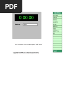 Planilha de Controle Estudo