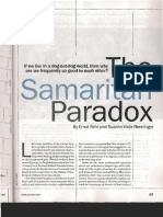 The Samaritan Paradox