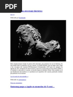 Universo Cuantico Cronica de Un Aterrizaje, Se recita la reseña de como sucedio.