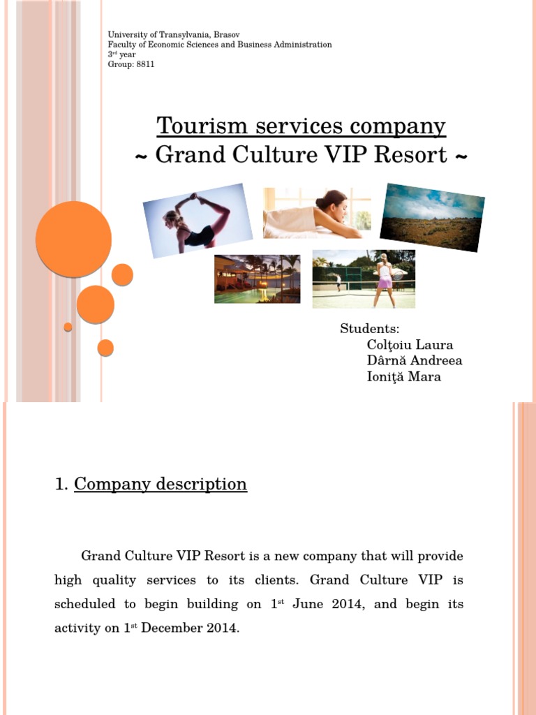 Grand Culture VIP Resort Overview | PDF | Tourism | Resort