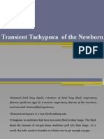 Transient Tachypnea of The Newborn