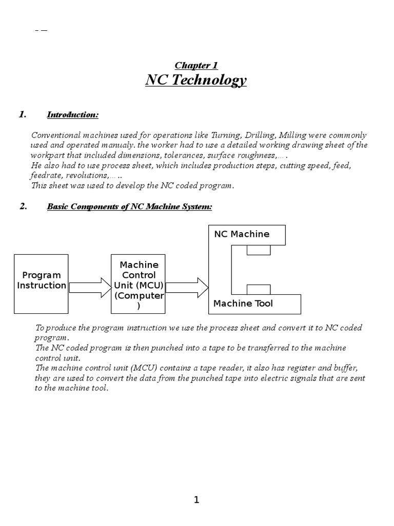 CNC Work and Tool Offset Basics | PDF | Numerical Control | Computer ...