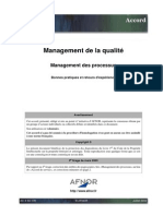 AC X 50-178 - Management Processus