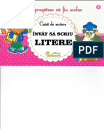 Caiet de Scriere-Invat Sa Scriu Litere
