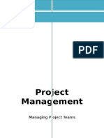 Project Team Management