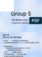 Group 5: LBI Modul Unit 12
