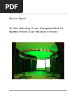 2005 - Active Listening Room Compensation For Spatial Sound Reproduction Systems